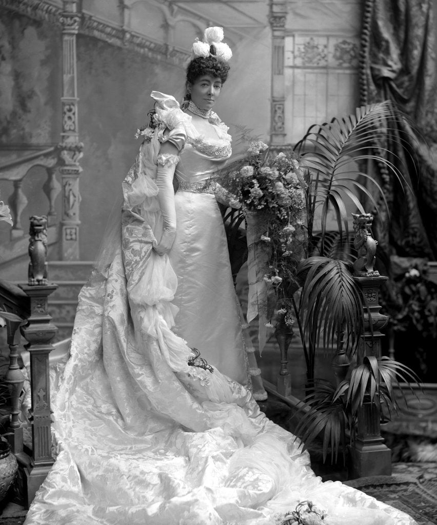 Detail of Lady Marguerite Clarke by Lafayette Portrait Studios