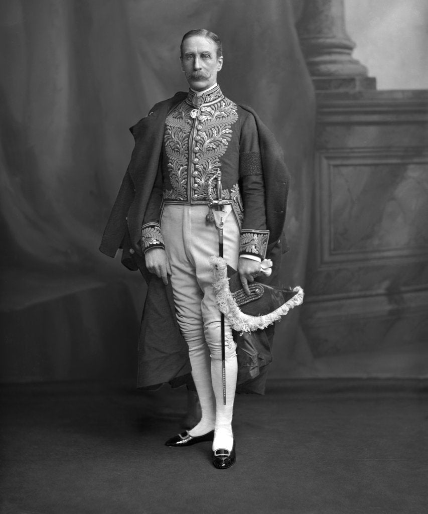 Detail of The Right Hon. Sir Herbert Eustace Maxwell by Lafayette Portrait Studios