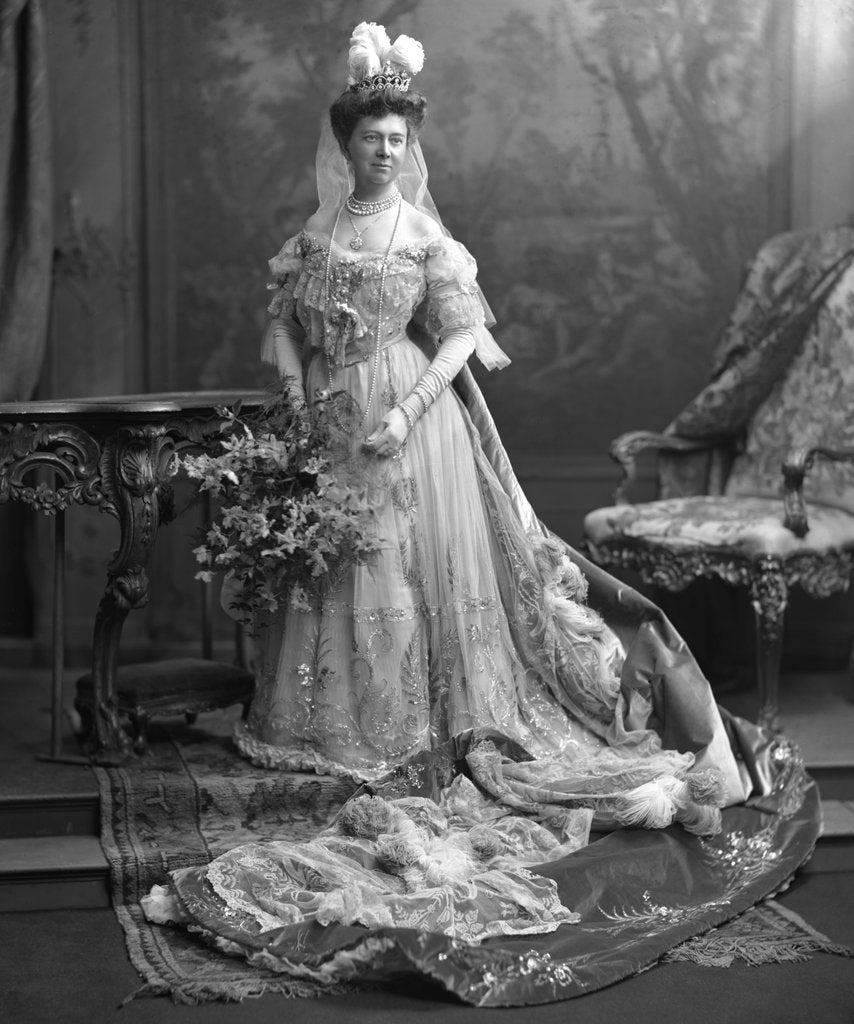 Detail of Lady Smiley by Lafayette Portrait Studios