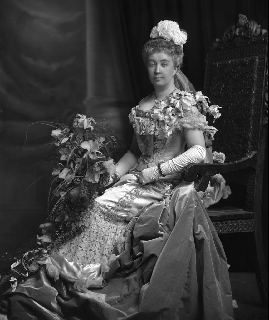 Detail of Lady Boxall by Lafayette Portrait Studios
