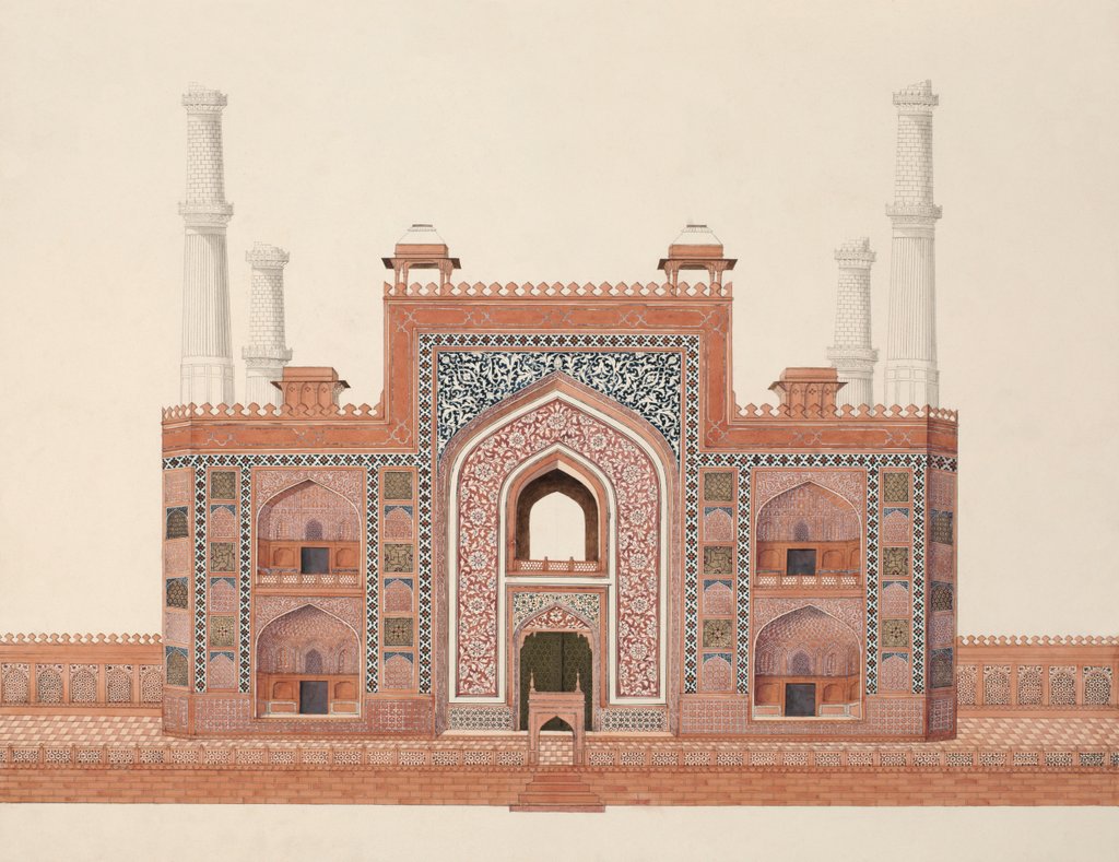 Detail of Temple by Unknown