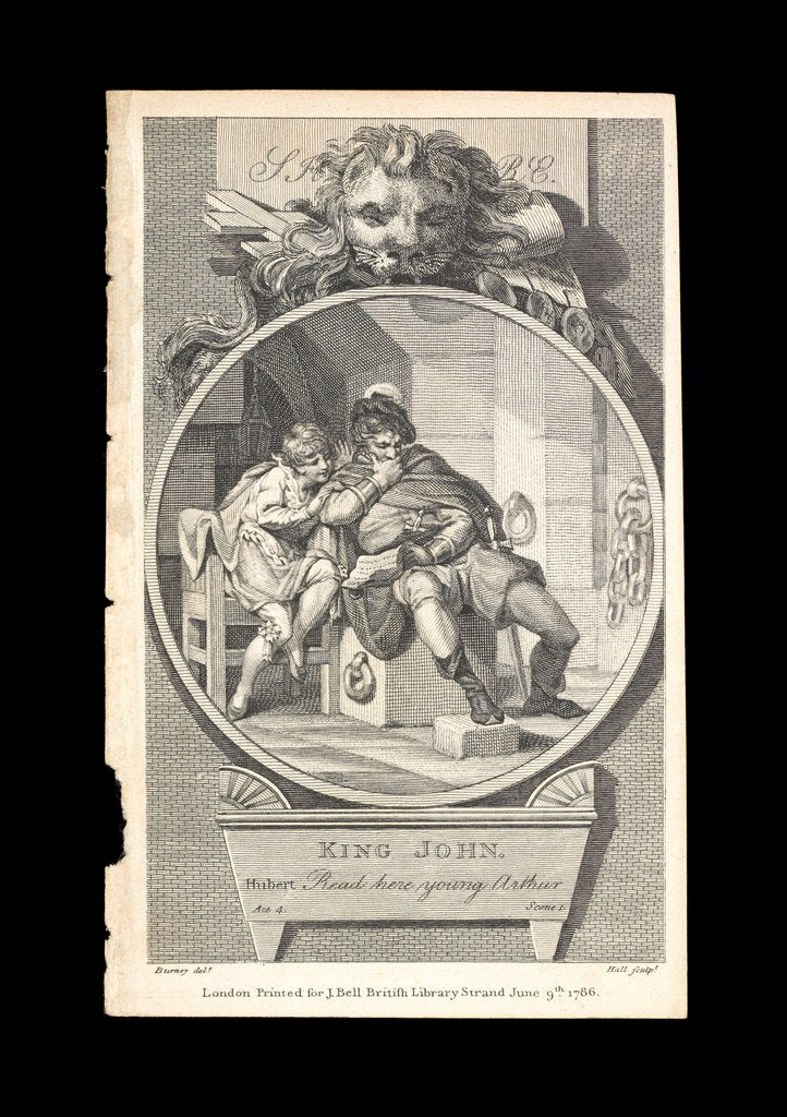 Detail of King John by E. Burney and J. Hall