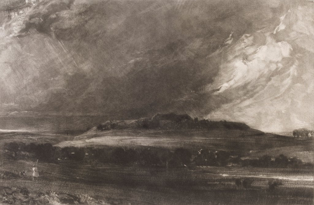 Detail of Old Sarum by David Lucas