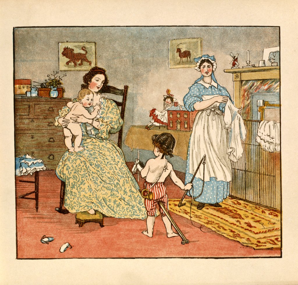 Detail of Baby Bunting by Randolph Caldecott