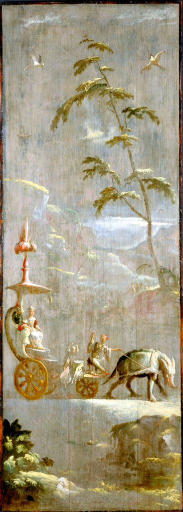 Detail of A Chinese Empress in a Chariot by Robert Robinson