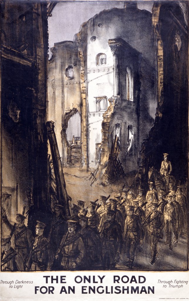 Detail of The Only Road for an Englishman by Anonymous