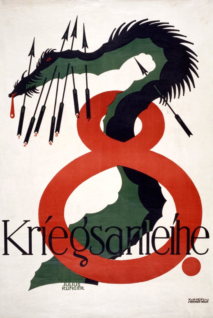 Detail of Eight War Loan by Julius Klinger