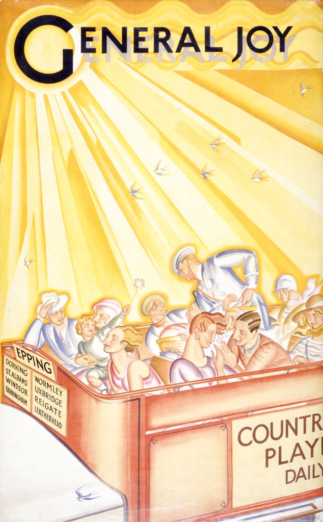 Detail of General Joy by Vera Willoughby