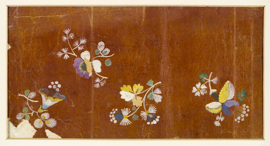 Detail of Design for embroidery on men's waistcoats by Jean Pillement