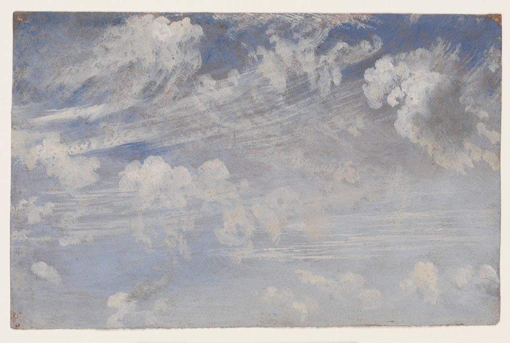 Detail of Study of Cirrus Clouds by John Constable