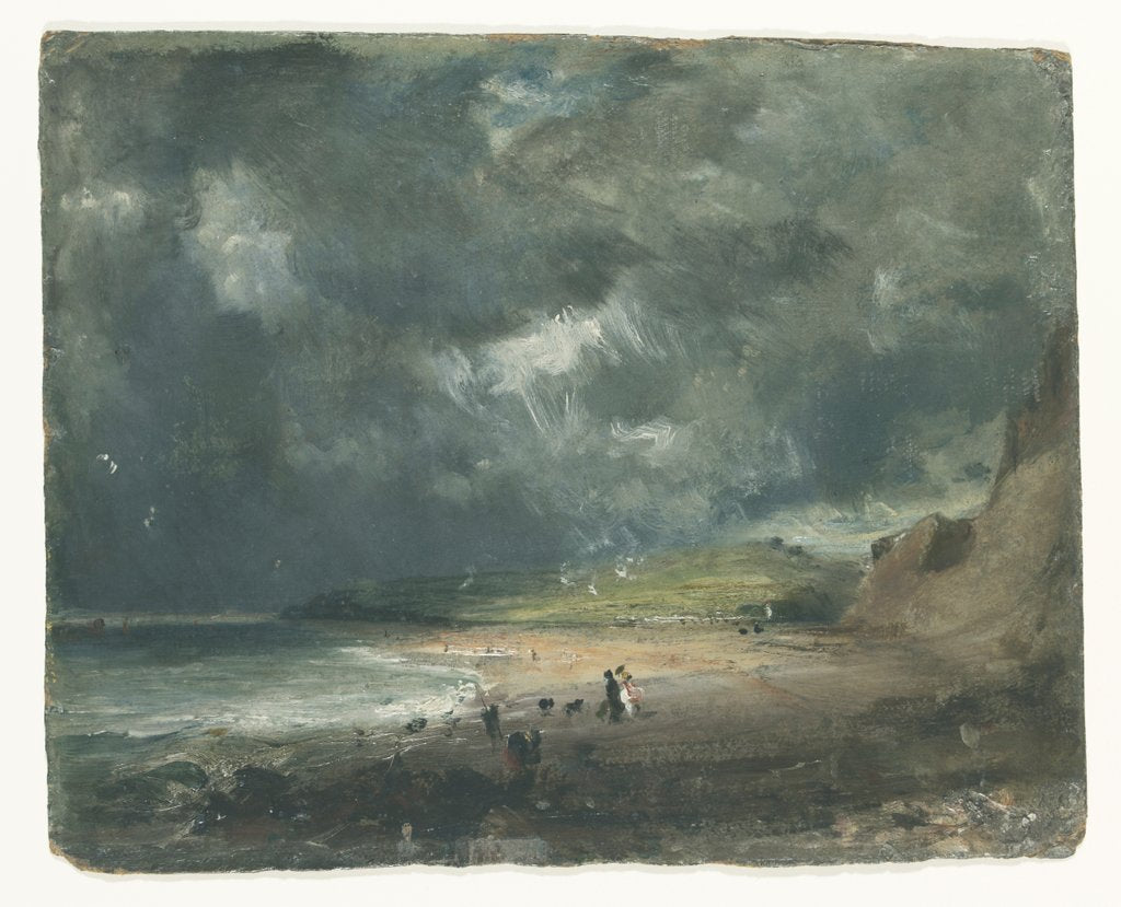 Detail of Weymouth Bay by John Constable