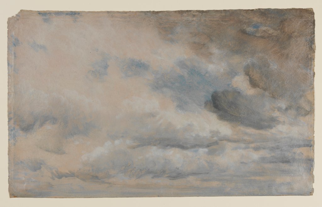 Detail of Study of Clouds by John Constable