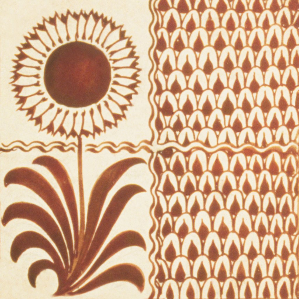 Detail of Design of tile by William de Morgan