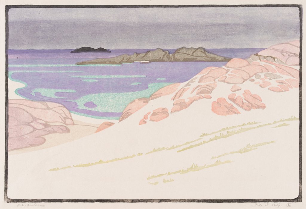 Detail of Calva, Iona by Arabella Louisa Rankin