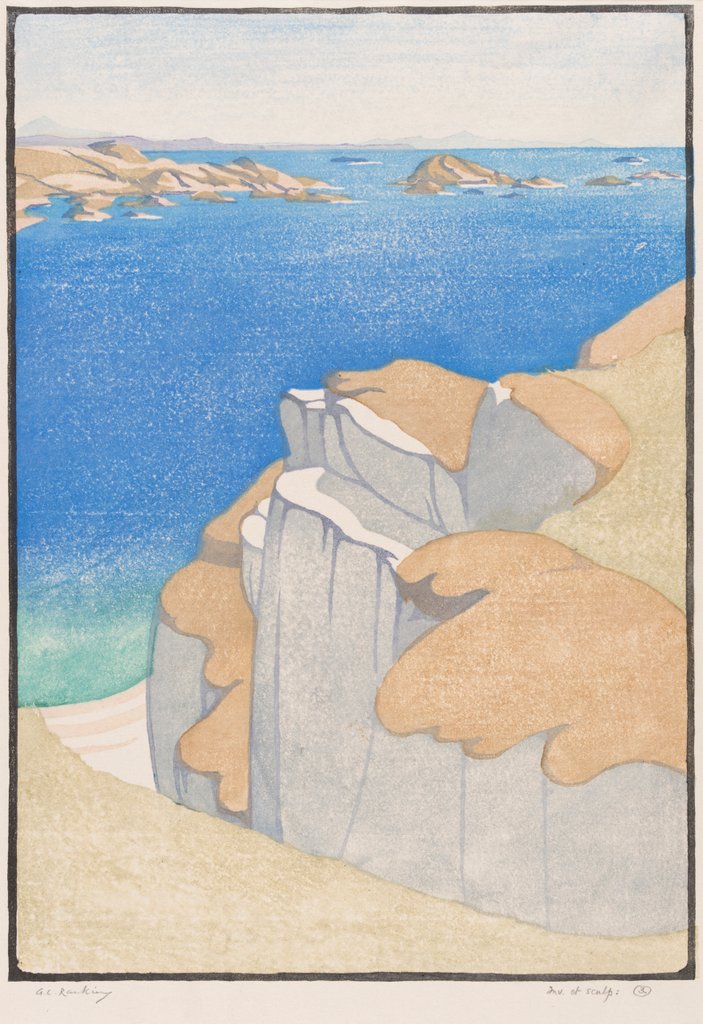 Detail of The Merry Men, from Iona by Arabella Louisa Rankin