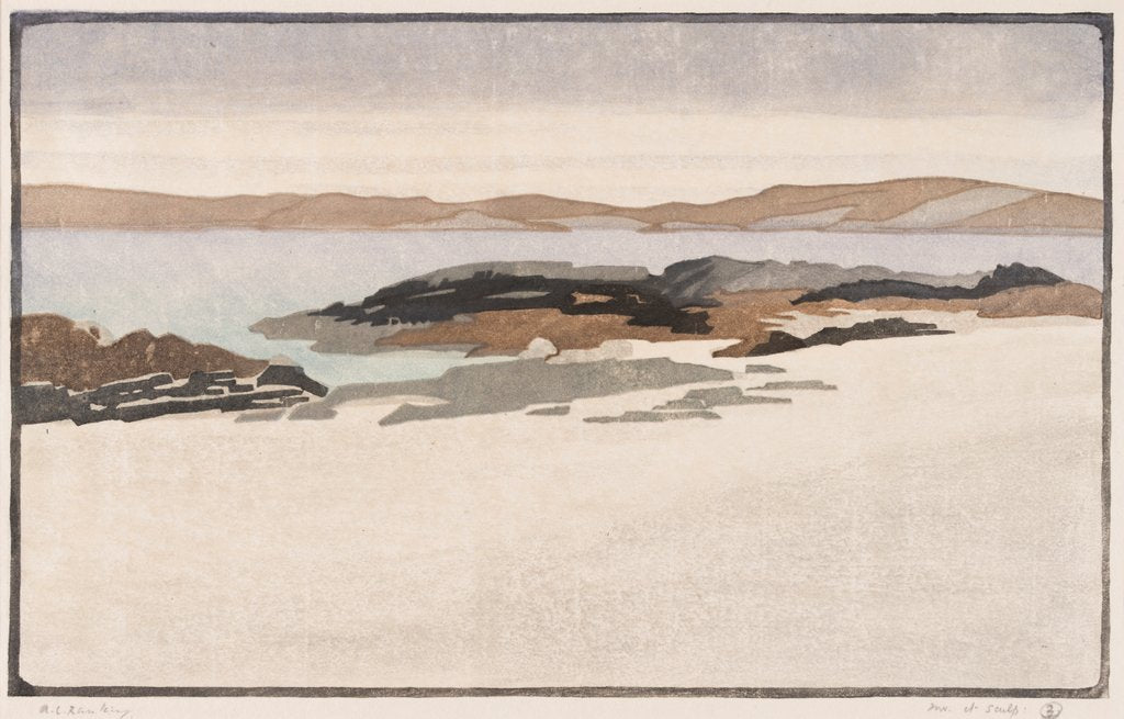 Detail of Sligneach, Iona by Arabella Louisa Rankin