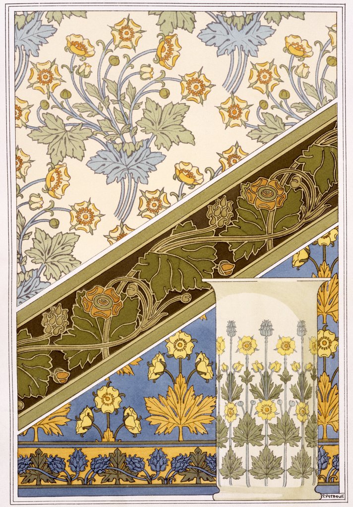 Detail of Buttercup by Eugène-Samuel Grasset