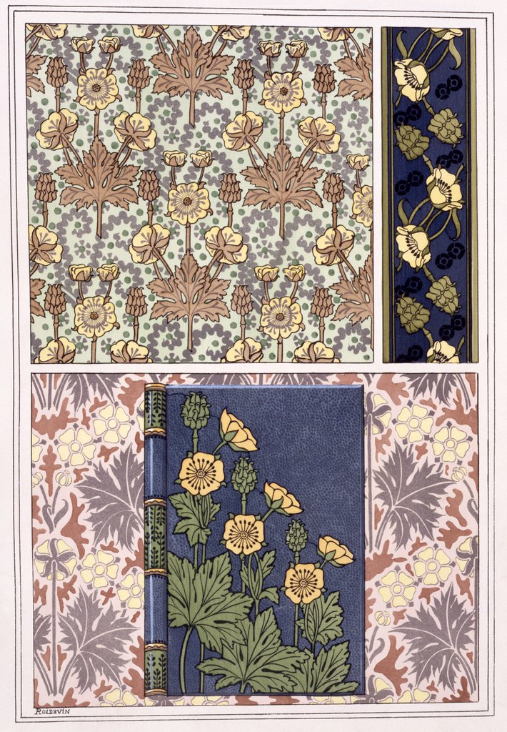 Detail of Buttercup by Eugène-Samuel Grasset