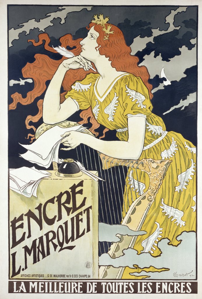 Detail of Encre L.Marquet by Eugène-Samuel Grasset
