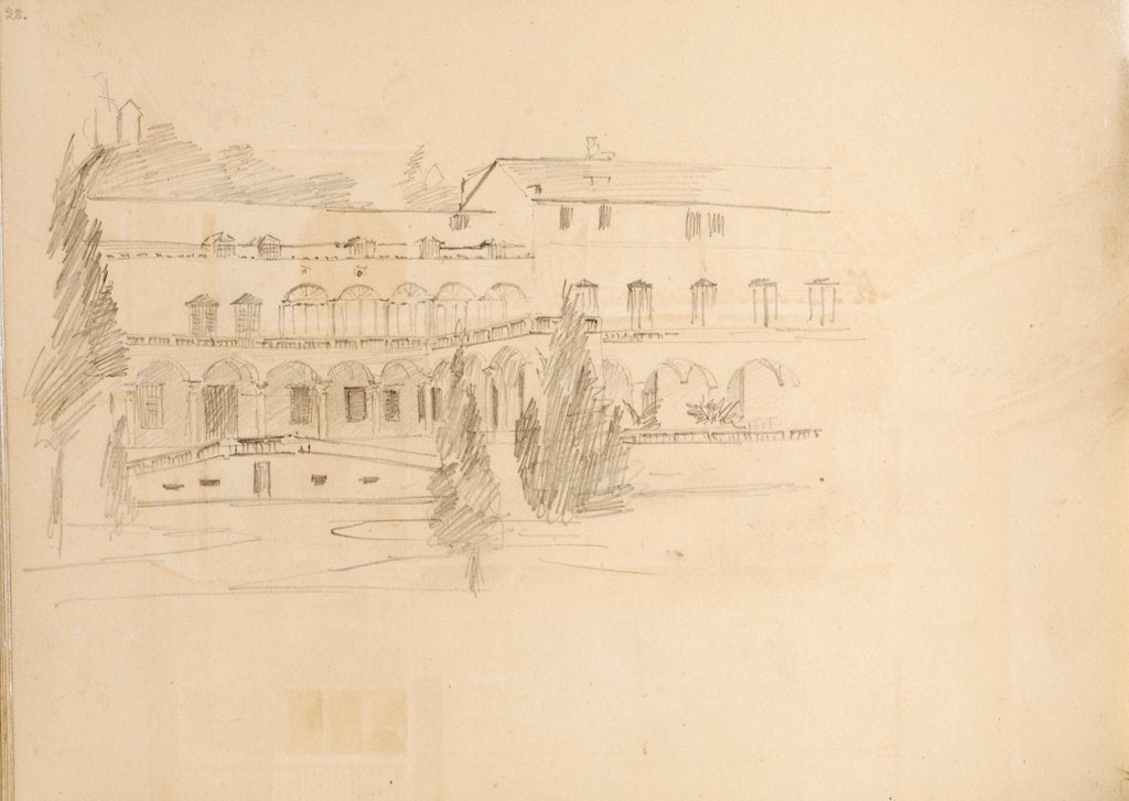 Detail of Façade of a villa by May Morris