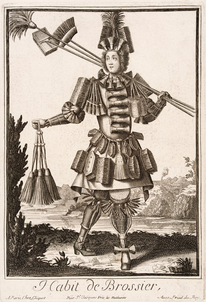 Detail of Habit de Brossier by Nicolas de Larmessin