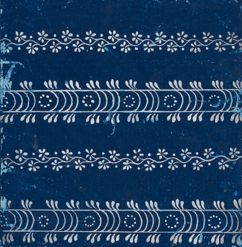 Detail of Design for wallpaper by Heussner & Co