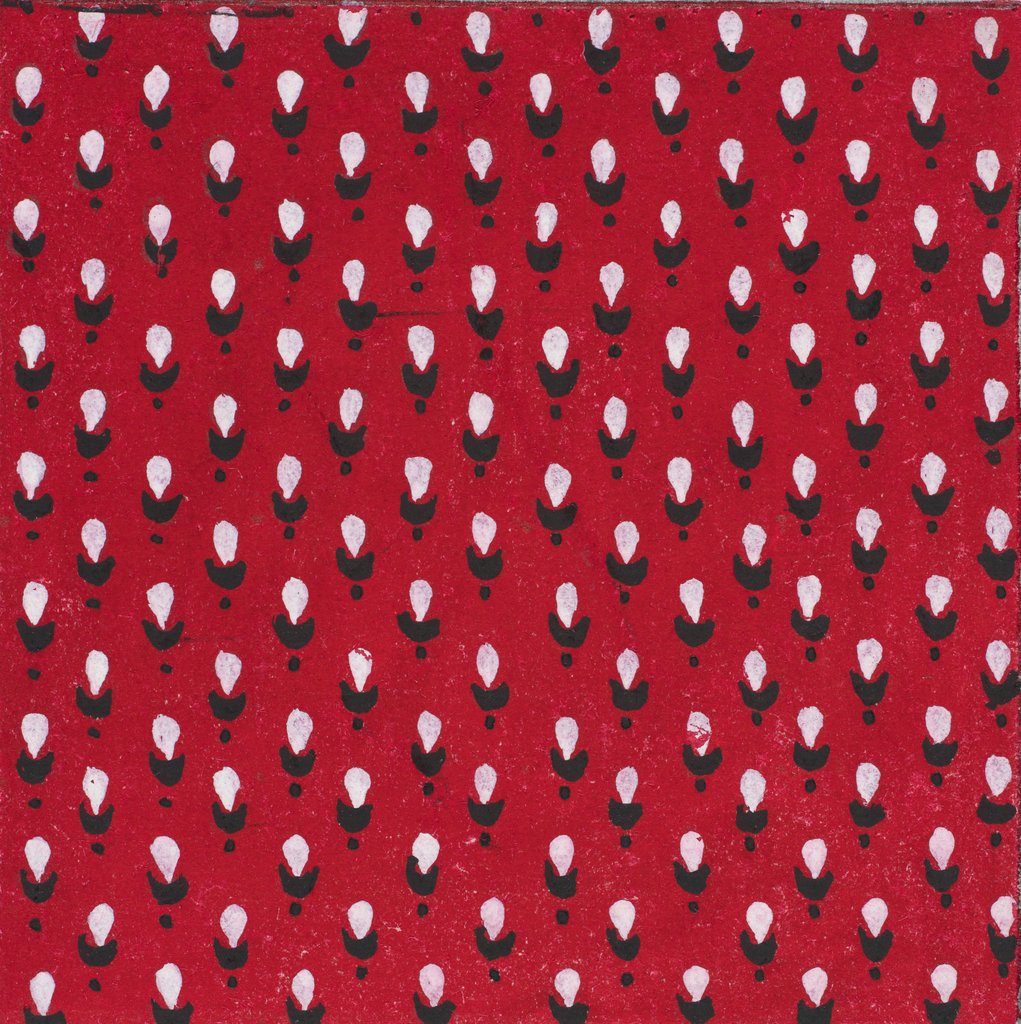 Detail of Design for wallpaper by Heussner & Co