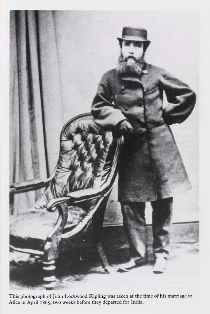 Detail of John Lockwood Kipling by Anonymous