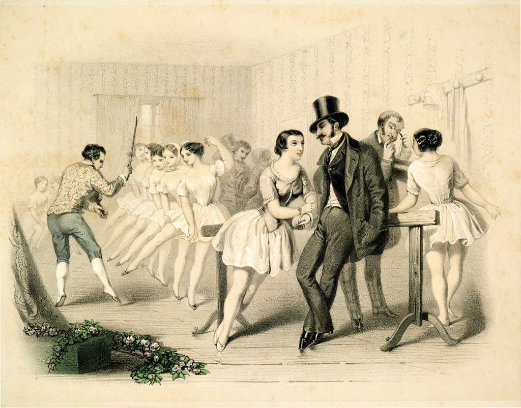Detail of Dance lesson in a Room of Rats by Frank Teichel