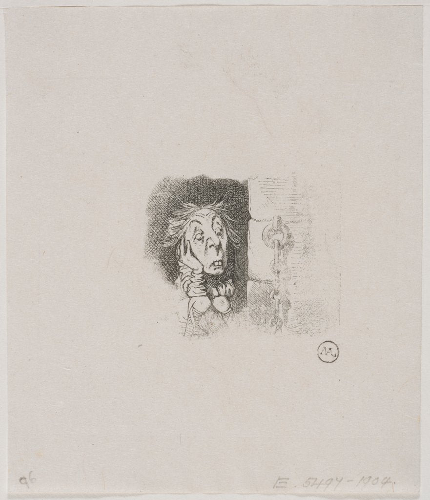 Detail of Illustration from Through the Looking Glass and what Alice found there by Dalziel Brothers
