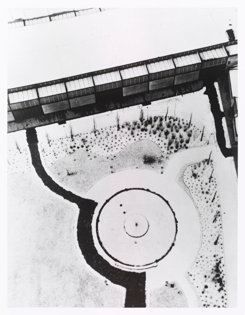 Detail of Blick vom Radioturm, Berlin by László Moholy-Nagy