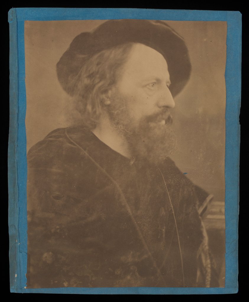 Detail of Alfred Tennyson by Julia Margaret Cameron