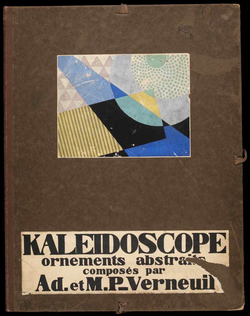 Detail of Front cover of Kaleidoscope, ornements abstraits by Ad. Verneuil