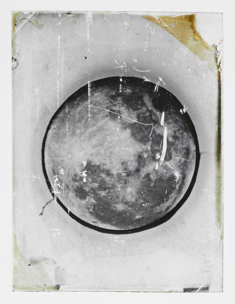 Detail of The moon by William Crookes