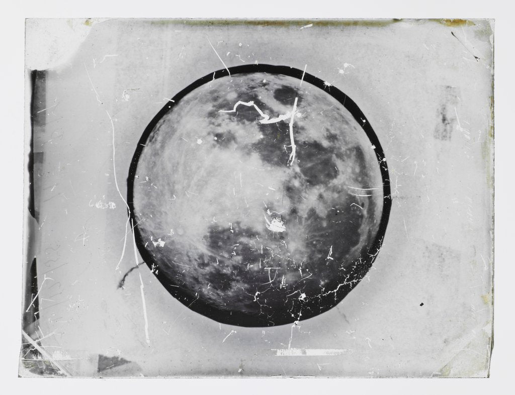 Detail of The moon by William Crookes