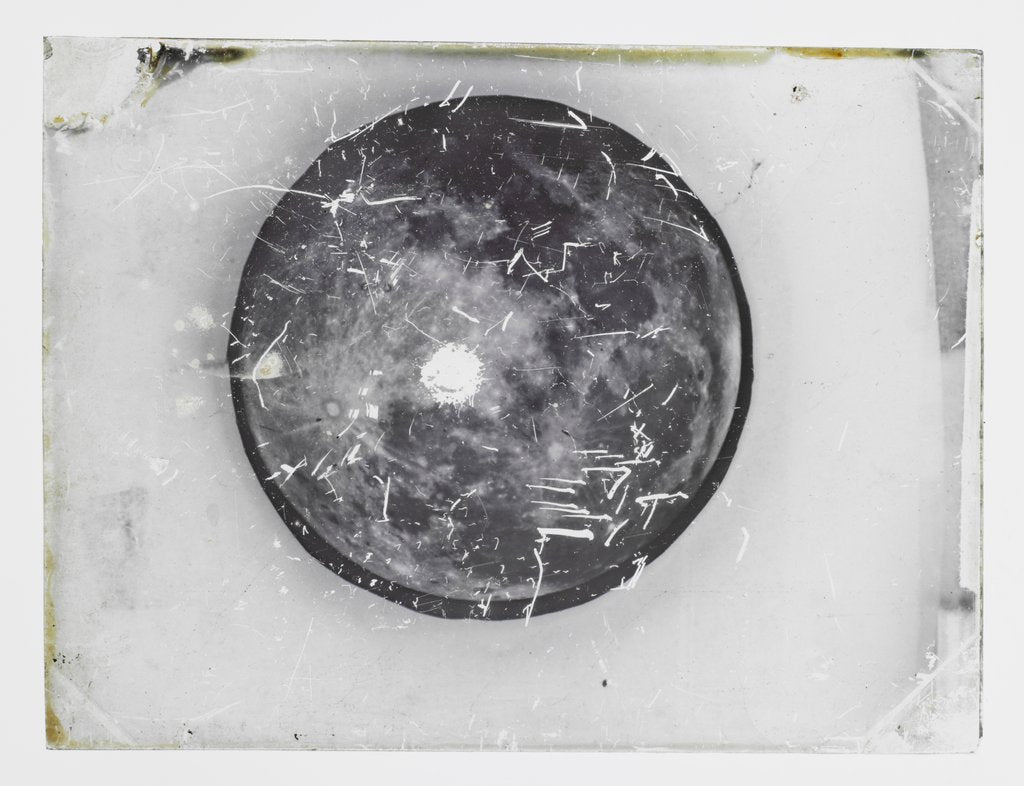 Detail of The moon by William Crookes