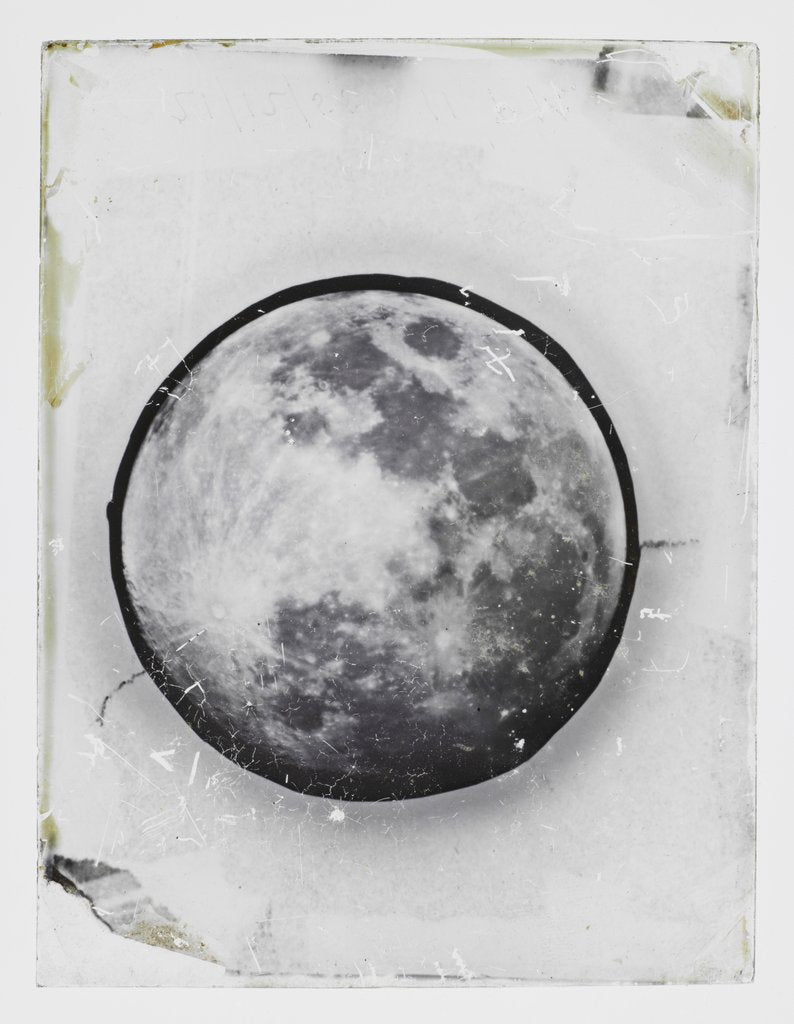 Detail of The moon by William Crookes