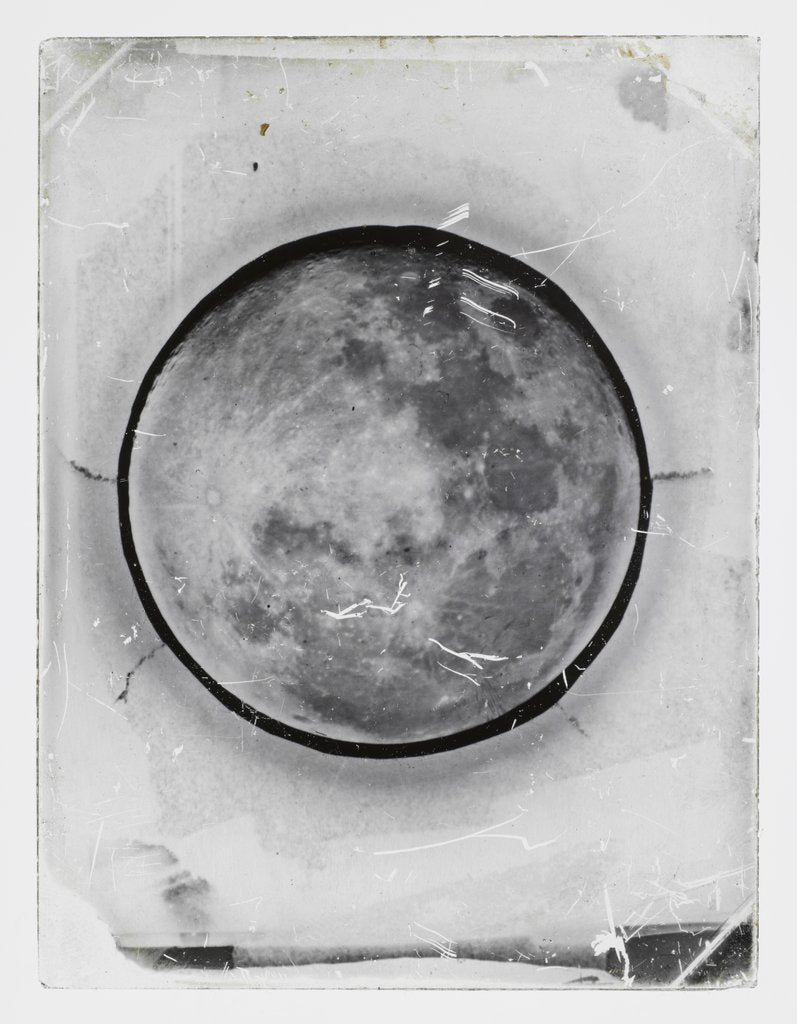 Detail of The moon by William Crookes