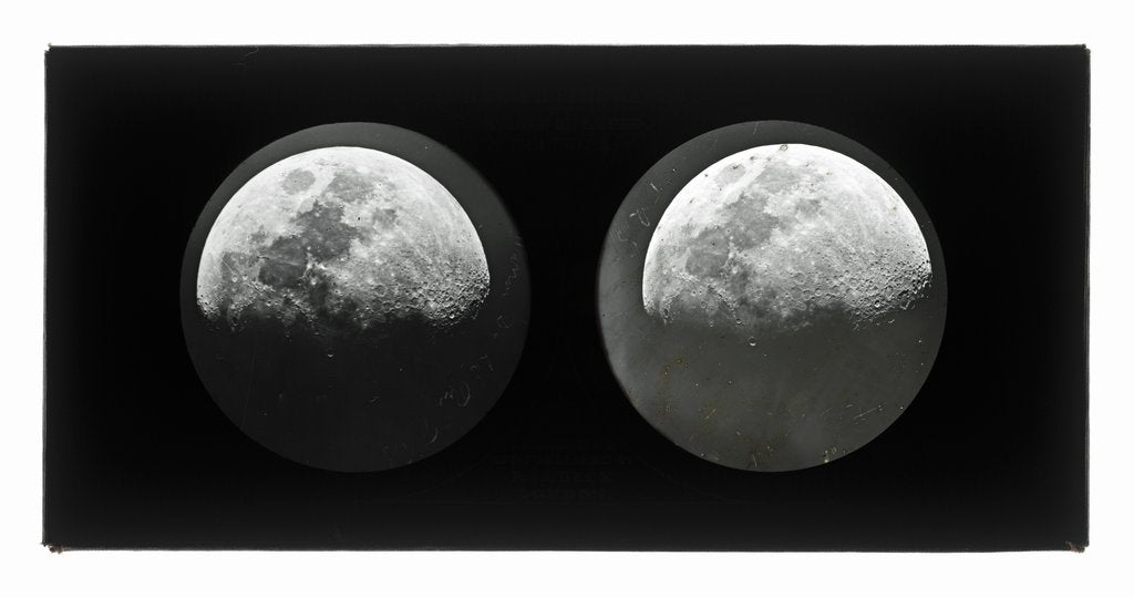 Detail of The moon by Warren De La Rue