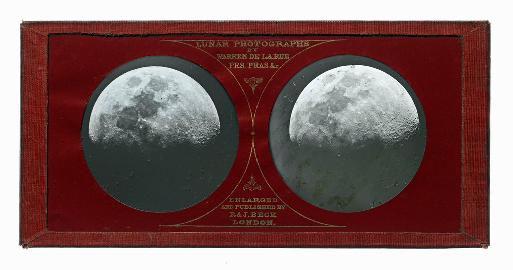 Detail of The moon by Warren De La Rue