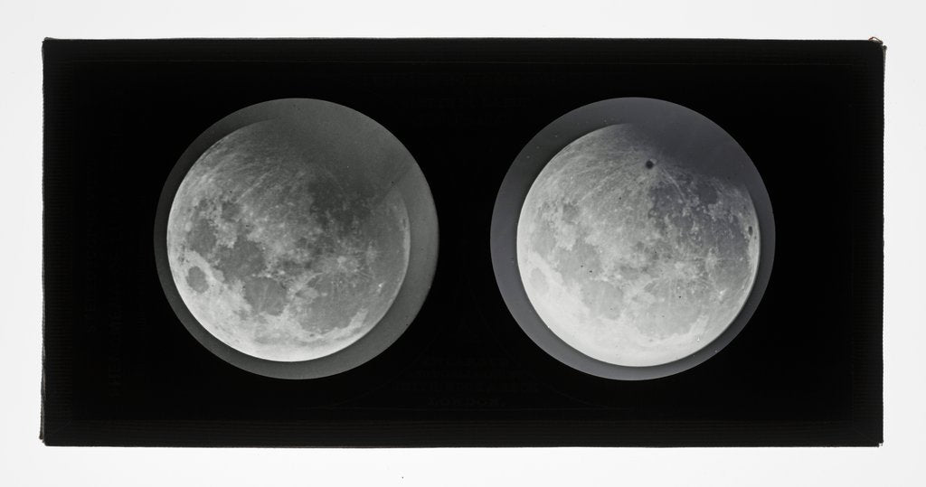 Detail of The moon by Warren De La Rue