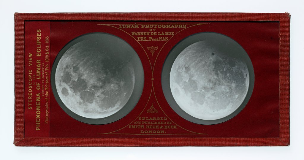 Detail of The moon by Warren De La Rue
