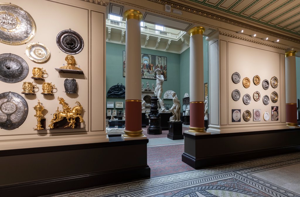 Detail of The Weston Cast Court (Gallery 46B) by Anonymous