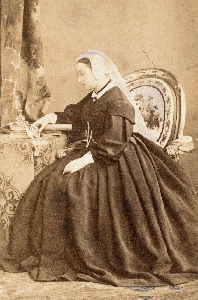 Detail of Queen Victoria by Ghémar Frères