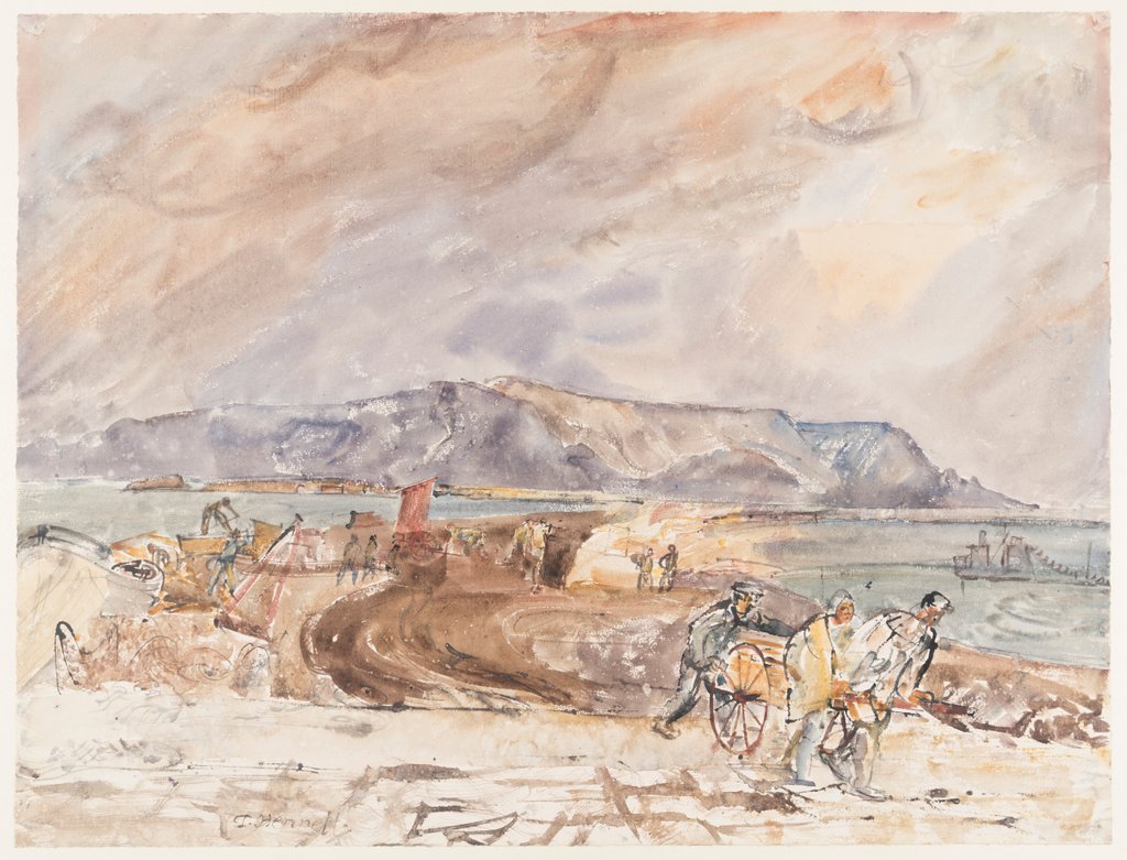 Detail of Iceland: Clearing Timber Dump by Thomas Hennell