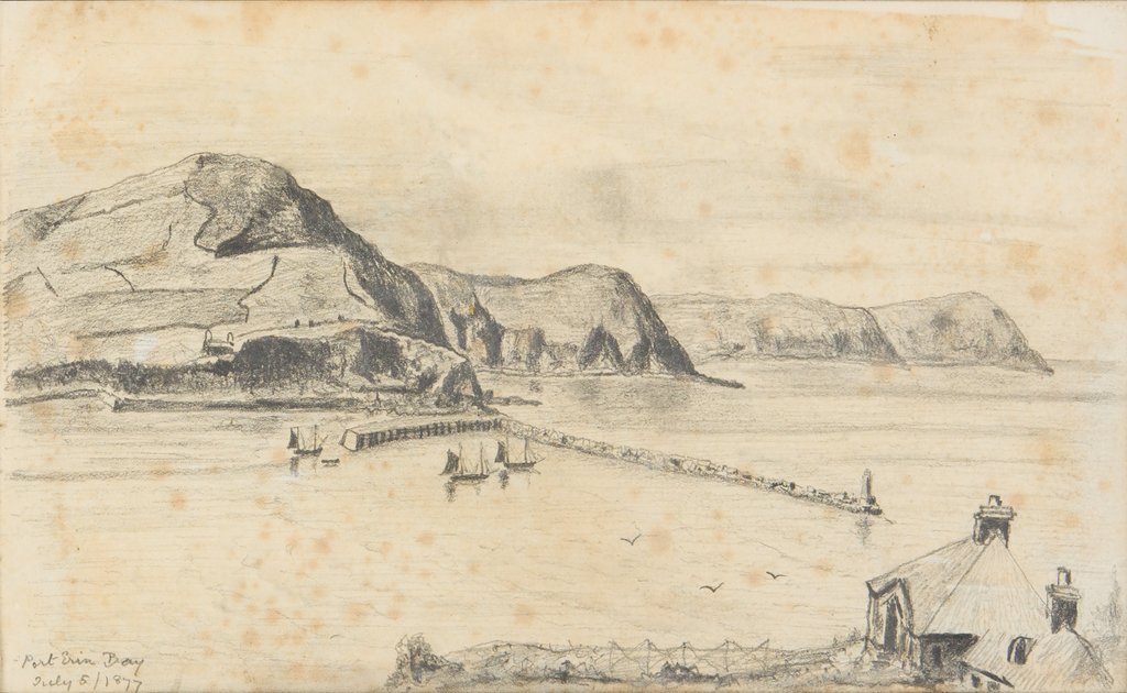 Detail of Port Erin Bay by Arthur Henderson
