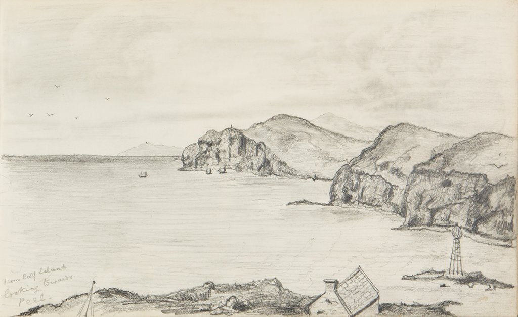 Detail of From Calf Island Looking Towards Peel by Arthur Henderson