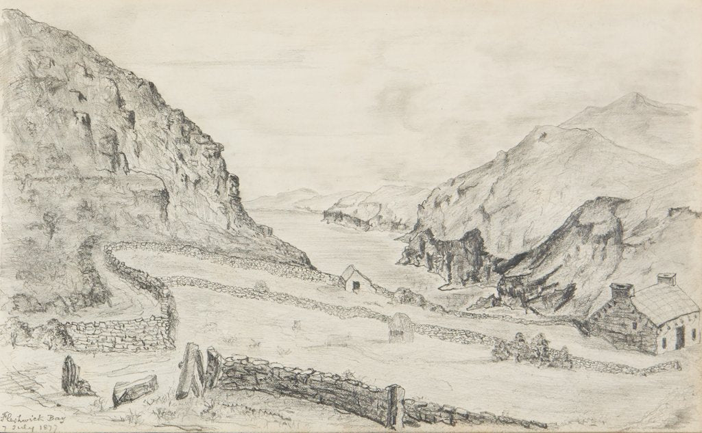 Detail of Fleshwick Bay by Arthur Henderson