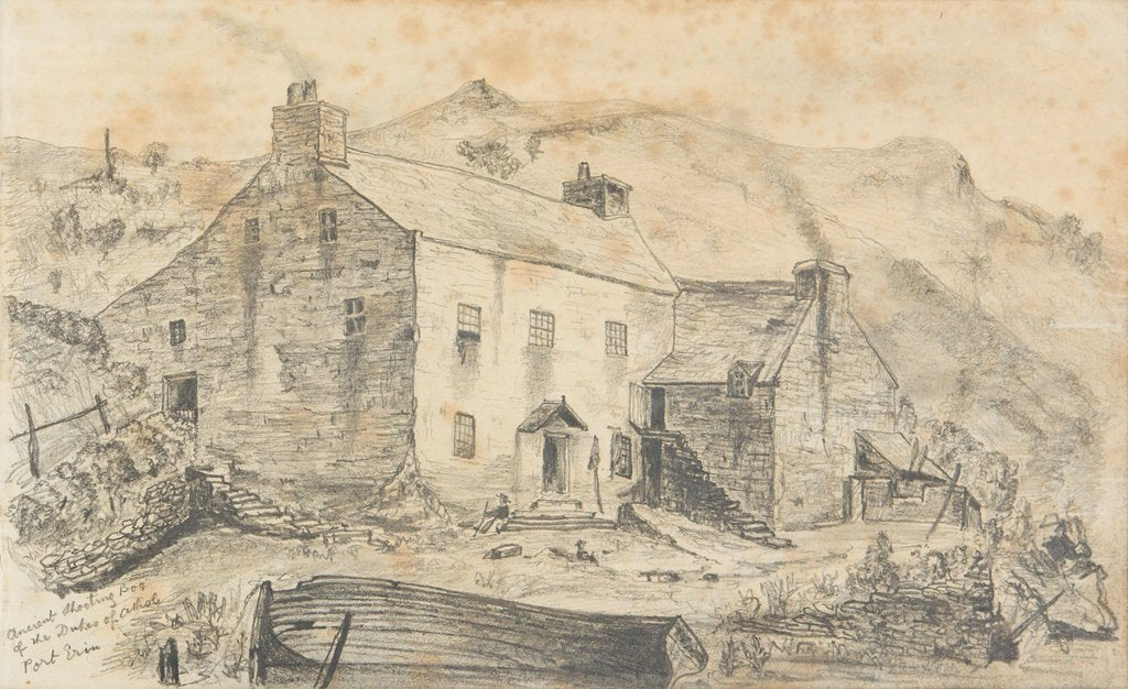 Detail of Ancient Shooting Bar of the Dukes of Athol, Port Erin by Arthur Henderson