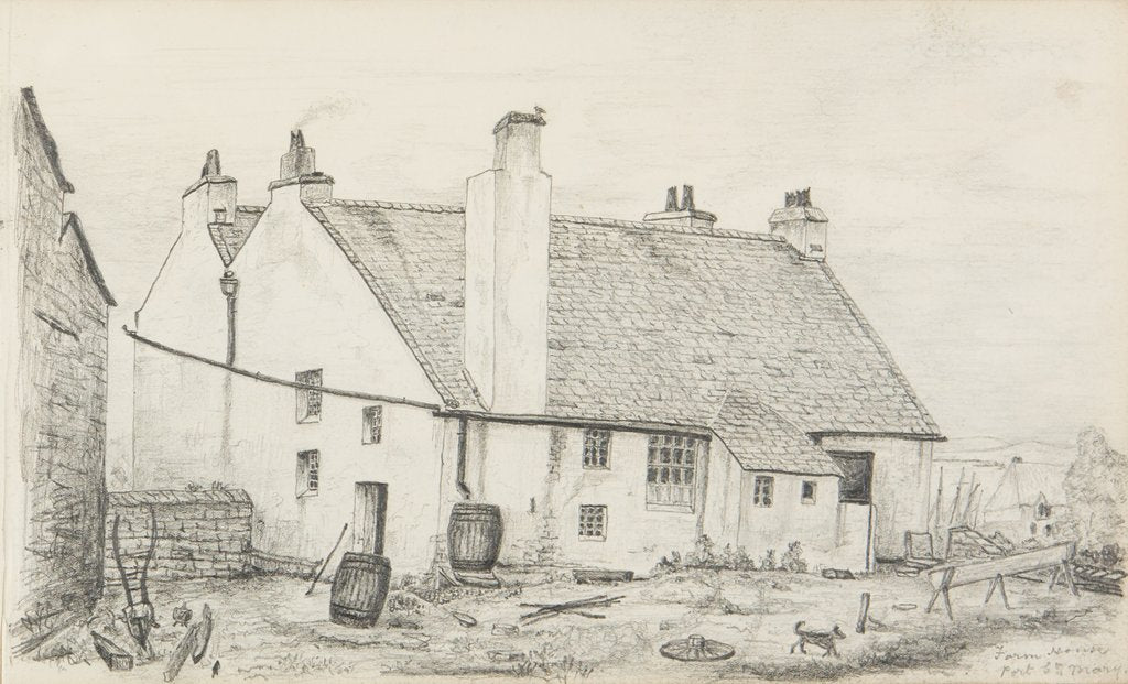 Detail of Farm House, Port St Mary by Arthur Henderson